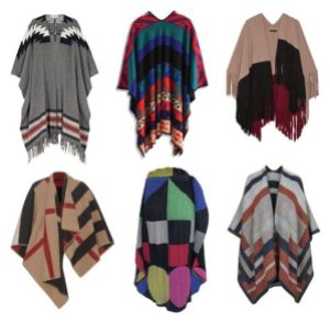 How to wear a poncho, ruana, or cape.